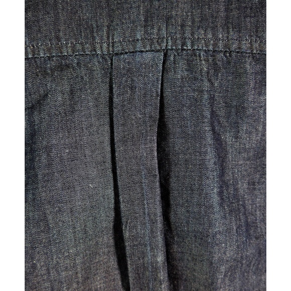 Sisley Women XS Cotton Denim Blouse - Picture 8 of 16